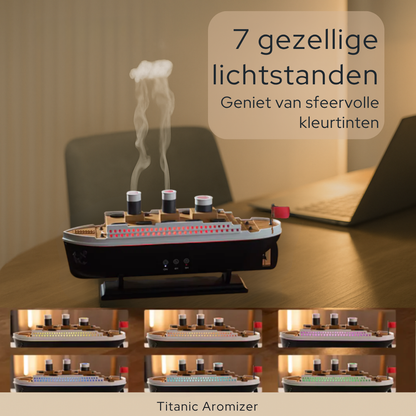Titanic Aromizer by Nuvani® | Luxe Geurbelevenis met een Vleugje Nostalgie  - BLACK FRIDAY DEAL
