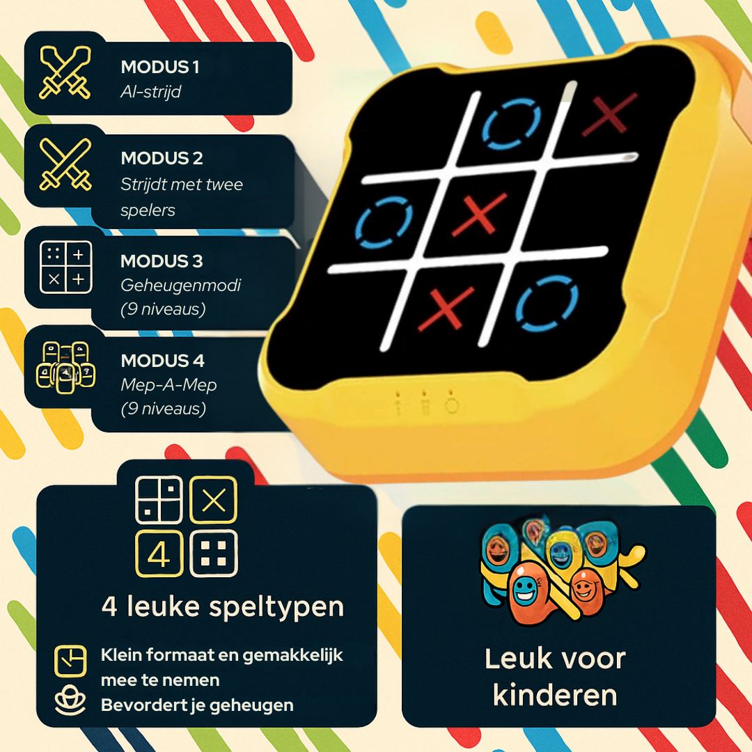 TACTIX™ – Het Slimste Spel Voor Snelle Breinen | Interactief Strategie Spel voor Jong en Oud
